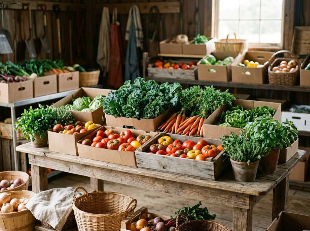 CSA & Farm Share Pickup